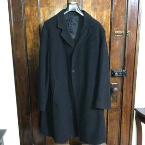 Jones New York black overcoat